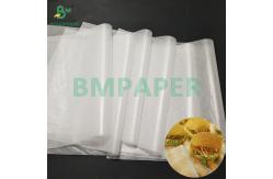 China 20gsm White Greaseproof Translucent Bread Mat Paper Wax Glossy Paper supplier