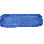 13x62cm Dusting Tassels Blue Microfiber Wet Mop Pad For Cleaning Household