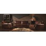 luxury Antique Europe style leather sofa set furniture for sale