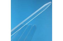China Rectangle Sight Glass Plate For Laser Spare Parts Cerium-Doped Quartz Material supplier