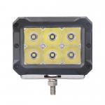 Hanma 18W Auxiliary LED Work Flood Lights Cube With Yellow Decoration Plate for sale