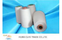 China Hand Knitting 100 Spun Polyester Yarn , Crease Resistant Polyester Yarn Low Shrink supplier