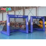 SAYOK 2.6x2m Convenient Mobile Outdoor Fast Inflatable Closed Air Soccer Gantry Inflatable Baseball Game for sale