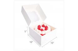 China Matt Laminated Paperboard Takeaway Food Containers Square / Rectangle Customized supplier