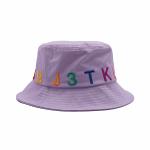 Summer Beach Adjustable Cotton Bucket Sun Hat Women With Fringe for sale