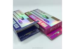 China Custom Design Gold Foil Paper USB Charger Cable Box Packaging with Printing Handling supplier