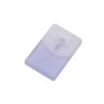 Refillable Perfume Atomiser Spray Square Card Bottle for sale