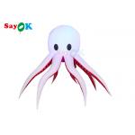 LED Jellyfish Hanging Inflatable Octopus Puppet For Advertising Decoration for sale