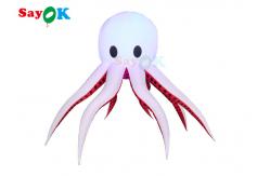 China LED Jellyfish Hanging Inflatable Octopus Puppet For Advertising Decoration supplier