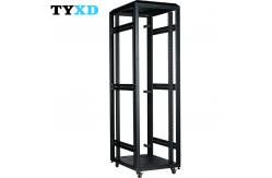 China Vertical Network Rack Cabinet , 42U 19 Inch Floor Standing Server Rack supplier