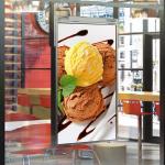 49 Inch Dual Double Sided Screen Display Tv High Brightness for sale