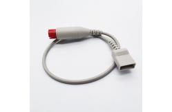 China Spacelabs IBP Adapter Cable , 6 Pin Invasive Arterial Blood Pressure Monitoring supplier