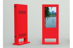 China Weatherproof Outdoor Touch Screen Kiosk Electronic Advertising Led Display Screen supplier