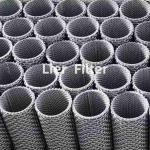 Uniform Size Stainless Steel 316L Sintered Mesh Filter Elements Long Lifespan for sale