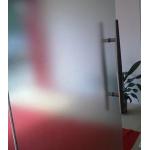 Customized Frosted Tempered Glass for Modern and Sleek Glass Railing Systems