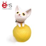 Cute PVC Plastic Toys ,  Cat Piggy Bank For Coin Storage 9.5×19×14.5 Cm for sale