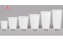 China Eco Friendly Biodegradable Drinking Cup Custom Coffee Disposable Paper Cup supplier