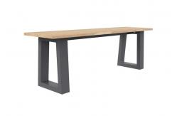 China TRAPEZIUM SHAPED BENCH LEGS WITH TOP SUPPORT BAR supplier
