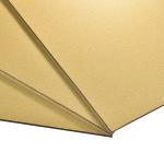 Impact Resistant Sparkle Aluminum Composite Panel A2/B1 Fireproof Grade with Surface Gloss ≥60% for sale