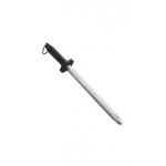 Professional Ceramic Knife Sharpener Rods , Honing Knife Sharpener With Easy Hold Handle