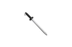 China Professional Ceramic Knife Sharpener Rods , Honing Knife Sharpener With Easy Hold Handle supplier