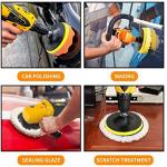 M10 Adaptor Sponge Buffing Pads For Car Buffer Polisher Pads OEM