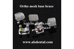 China Manual Metal Orthodontic Molar Brackets with Roth/MBT/Edgewise Hooks Professional Design supplier