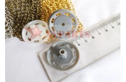 China 35mm Round Disc Plastic Dome Cap Washer For Installing Insulation To Wood supplier
