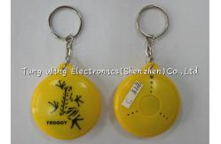 China Unique Round Music Keychain , ABS , metal novelty Sound Keychain supplier