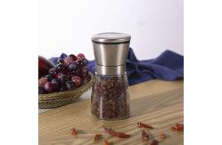 China 80ml Ceramic Blades Refillable Glass Pepper Grinder supplier