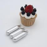Silver Custom Whipped Cream Charger Whipper Aluminum Maker for sale