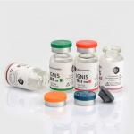 Hologram Self Adhesive 10ml Glossy Glass Vial Labels