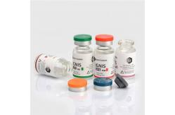 China Hologram Self Adhesive 10ml Glossy Glass Vial Labels supplier