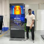 Factory Price 43 49 55 65 Digital Signage Interactive Kiosk Commercial LCD Screen Stand Advertising Touch Display for sale