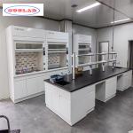 As Drawing Laboratory Furniture with Number of Compartments and Wheels