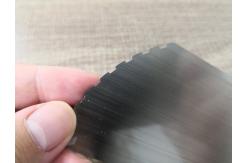 China 0.40mm Silver Brushed Stainless Steel Metal Card Logo Printing supplier