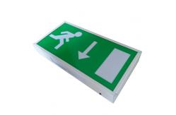 China Maintained Wall Surface Buildings Led Emergency Exit Lights With IP20 Rate supplier