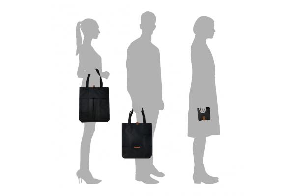 Eco Friendly Canvas Tote Bags Lightweight With Zipper