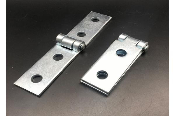 Accessories Unistrut Fitting Custom Zinc Plated 4 Hole Hinge Brackets