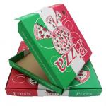 Customized Pizza Box Biodegradable Fast Food Packaging Corrugated Paper Box for sale