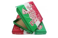 China Customized Pizza Box Biodegradable Fast Food Packaging Corrugated Paper Box supplier