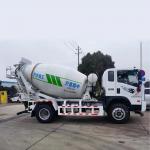 4x2 Sinotruk 5 Cubic Meter Concrete Agitator Truck Concrete Cement Mixer Truck