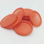 Non Slip Silicone Rubber Disc Pad Rubber Custom Circular Flat Pad for sale