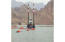 China Non Self Propelled Hydraulic Cutter Suction Dredger For Dredging Projects supplier