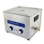 40khz 15L Benchtop Ultrasonic Cleaner With Manual Knobs , Adjustable Timer for sale