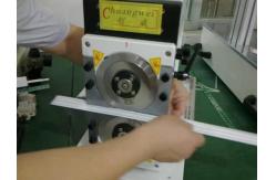 China Small V-Cut Pcb Cutting Machine With Two Circular Blades,PCB Separator supplier