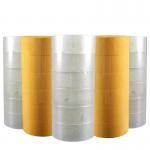 45microns Colored BOPP Brown Tape Stationery Packaging for sale