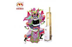 China Auto Cleaning 2880dpi Robot Wall Printer For 1.8m supplier