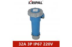 China IP67 16A 32A PC Industrial Three Phase Connector IEC Standard supplier