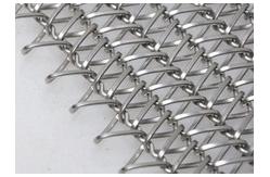 China Custom Built 0.8mm Woven Wire Conveyor Belt Support Customized supplier